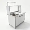Bancada de Pia de Aço Inoxidável Armário Integrado Bacia para Lavar Vegetais Armário de Cozinha Bancada de Pia Bacia para Lavar Comercial Doméstica