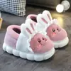 Zapatos de Algodón con Suela Gruesa Changxiang Huili para Niños y Niñas, Calzado Cálido Antideslizante de Interior para el Hogar, Pantuflas de Algodón Cálidas para Bebé y Padres e Hijos