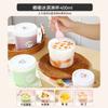 Vaso de pudín desechable de doble capa, vaso especial para leche, resistente a altas temperaturas, para gelatina, yogur, mousse, postre, envase de plástico con tapa.