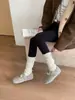 Zapatos Peludos para Mujer 2026 Otoño e Invierno Nuevo Estilo Peludos Punta Redonda Correa de Hebilla Forrados de Lana Zapatos Mary Jane