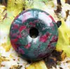 Fabricante de Pingente de Fivela de Segurança de Jade Sanguíneo Pingente de Fivela de Segurança Grande de Jade Flor de Pessegueiro Handle de Jade para Pendurar no Carro