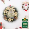 Decorações de Natal Guirlanda Pingente de Natal Guirlanda Pendente de Porta Interna Adorno Props para Arranjo de Cenário e Atmosfera