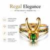Anel de Capacete do Loki Mais Vendido no Exterior Anel Três em Um Europeu e Americano Estilo Criativo Novo, Brinco, Anel do Loki Thor