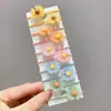 Ligas para el Cabello Lindas de Dibujos Animados para Niños, Bandas para el Cabello de Bebé que No Dañan el Cabello, Buena Elasticidad, Ligas para el Cabello de Bebé para Niñas, Anillos para el Cabello del Tamaño de un Pulgar, Accesorios para el Cabello