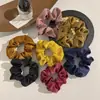 Estilo Coreano ins Estilo Francés Niña Satén Anillo para el Pelo Intestino Grueso Flor para el Pelo Banda para el Pelo Banda para el Pelo Banda para el Pelo Bola Accesorios para el Cabello