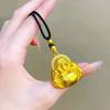 Chapeuzinho Vermelho Livro Explosões Maitreya Buda Areias Pingente Ouro 2024 Novo Método Antigo Indústria Pesada Ponto Diamante Flash Pequeno Colar Buda Dourado