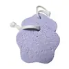 Piedra Pediátrica de Doble Cara Morada con Forma de Flor de Ciruelo Piedra Pómez Cepillo Piedra Frotadora de Pies para el Hogar Pedicura Natural para Eliminar Piel Muerta Callos Piedra Volcánica