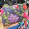Bolsa de Compras Dobrável 210D em Estoque, Bolsa Tote Fofa com Desenho Animado Floral, Tamanho Grande