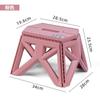 Silla Plegable para Exterior Taburete de Plástico Portátil Estilo Picnic Camping Silla Pony para Pesca Dormitorio Hogar Banco Pequeño para Cambiarse los Zapatos
