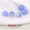 Cheongsam Jade Imitación Estilo Nacional Botón Redondo Botón Decorativo Natural Traje Tang Chino Hanfu Camisa de Chifón Botón Botón