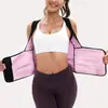 Amazon Conjunto Deportivo de Sudoración para Yoga y Fitness para Mujer Ropa Deportiva Transfronteriza Moldeadora de Cuerpo Corsé Sauna de Manga Larga para Ceñir la Cintura