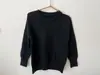 Nuevo suéter de otoño e invierno para niñas, top de manga larga con cuello redondo 2025, tejido de punto de invierno para mujer, capa base, ropa interior para niños