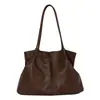 Elegante bolso tote retro para mujer, nuevo bolso de hombro de lujo ligero para verano 2026, bolso de mano de gran capacidad
