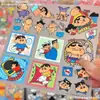 Pegatinas 3D de Crayon Shin-chan en Relieve Impermeables DIY para Patinete Eléctrico, Teléfono, Tableta, Dibujos Animados Lindos, Pegatinas Decorativas