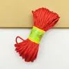 Hilo de Tejer DIY Cuerda de Colores Material Hecho a Mano Cuerda de Nudo Chino Cuerdas de 10 Colores Material de Hilo para Jardín de Infancia