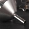Embudo de Acero Inoxidable 316 Embudo para Vino Cocina Hogar Diámetro Grande y Pequeño Embudo para Fugas de Vino Aceite con Filtro