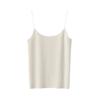 Camisola de Caxemira para Mulheres 100% Caxemira Pura Outono e Inverno Novo Estilo Simples Emagrecimento Macia Waxy Tricô Colete Interno