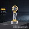 Nuevo Trofeo de Cristal Impresión 3D Material Nuevo Creativo Medalla Hecha a Medida Impresión a Color Reunión Anual Corporativa Premio de Reconocimiento Destacado