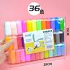 Conjunto de Argila Ultraleve 12 Cores Crianças Jardim de Infância DIY Feito à Mão Plasticina Argila Colorida Argila de Espaço Lama Coelho