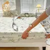 Protector de colchón impermeable a prueba de orina, funda de cama transpirable antideslizante para bebé, sábana protectora de colchón de cobertura completa