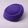 Tecido de Feltro Pequeno Chapéu Acessório de Cabelo, Pequeno Chapéu Formal Adorno de Cabeça, Presilha de Cabelo, Chapéu de Aeromoça, Chapéu Decorativo, Chapéu de Aeromoça de 16cm