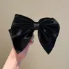 Pinza para el pelo con lazo de terciopelo extragrande, Diseño original Tulipán, Accesorio para el pelo de terciopelo de alta gama para otoño e invierno