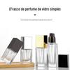 Frasco de Esmalte Quadrado de Vidro Transparente 15ml 30ml Frasco Cosmético Vazio Frasco de Recarga de Esmalte Essencial para Manicure