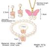 Joyería de estilo simple y moderno, muy vendida, para mujer, estilo europeo y americano, nueva pulsera con colgante de mariposa y perla, venta al por mayor.