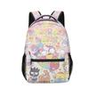 Mochila Escolar Animada de Dibujos Animados 3D Nueva Estampada Alrededor de Sanrio Kuromi Kuromi Alrededor de Estudiantes de Primaria