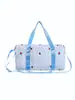 Bolsa de Viaje Bordada de Sandía Bolsa de Equipaje de Gran Capacidad Ligera Almacenamiento Portátil Bolso Cruzado Bolso Boston Listo para la Venta