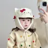 Gorro de Bebé para Otoño e Invierno Cálido Engrosado con Protección para las Orejas para Niñas y Niños Lindo Impermeable para Viajes Sombrero de Trueno Sombrero de Felpa Coreano