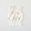 Chaleco de Bebé Tipo Algodón Puro Ropa sin Huesos Primavera y Otoño Todo el Año Pijamas para Recién Nacidos Bebé Niño y Niña Tops Protector de Barriga