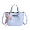 Bolso Pequeño Simple y Fresco para Mujer 2026 Nuevo Estilo Bolso Tote Casual Bolso Cubo con Patrón de Lichi Bolso Cruzado