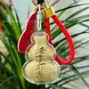 Bolsa de la Suerte de Oro Puro 999 Colgante Cumple Sueños Oro Puro 999 Llavero de Buena Suerte Colgante para Bolso Regalo