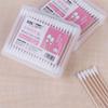 [Xinlemei] Hisopo de algodón desechable de bambú para maquillaje de fábrica, caja cuadrada, 100 unidades/240 cajas
