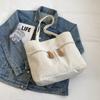 Bolsa de ombro simples e moderna 2023 nova retrô personalizada grande capacidade bolsa de mão feminina casual para o dia a dia