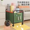 Carrito Estante de Almacenamiento Juguete Cesta de Almacenamiento para Artículos Varios Estante de Almacenamiento Dormitorio Sala de Estar Cuatro Ruedas Gran Capacidad Ensanchado Extraíble