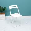 Silla plegable sencilla con respaldo, silla portátil para el hogar, silla de oficina, silla de conferencias, silla de comedor, silla de dormitorio