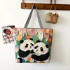 Nova Bolsa de Tecido com Fio de Ouro de Lado Único Estilo Transfronteiriço, Fornecimento de Comércio Exterior, Bolsa de Ombro Feminina Fashion, Bolsa de Compras, Bolsa de Ombro de Lona Artística