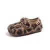 Sapatos Birkenstock Botões Estilo Francês 2026 Outono e Inverno Nova Versão Coreana Sapatos Peludos Estilo Chanel para Meninas com Adição de Algodão Felpudo
