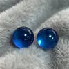 Aretes Serie Azul Medieval Occidental Aguja de Plata S925 Temperamento Moda Edad Aretes Aretes Femeninos Aretes