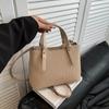 Bolsa Cruzada de Diseño Novedoso Sencilla y de Moda para Verano, Bolso Cubo, Bolso de Hombro Cruzado, Mini Bolso de Mano, Bolso Cesta