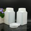 Botella de boca grande de 500 ml, botella cuadrada con escala, botella de reactivo, botella de polvo con tapa interior, botella de boca ancha, directa de fábrica