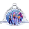 Collar de Grupo de Chicas Cazadoras de K-Pop Joyería Nicho para Mujeres Más Fácil de Combinar Productos Calientes Transfronterizos Cadena de Suéter Colgante Accesorios de Venta Caliente