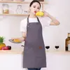 Avental de Lona de Verão Atacado Cozinha Doméstica Publicidade Garçom Avental Impermeável e à Prova de Óleo Avental Simples para Trabalho