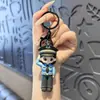 Llavero de policía de tráfico versión Q, colgante de figura de silicona, pequeños regalos promocionales culturales y creativos de seguridad vial, disponible al por mayor