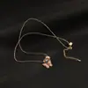 Brincos e Colar com Design de Pintura a Óleo Francesa Borboleta Estilo 25-26, Brincos Femininos Elegantes Estilo Hong Kong Retrô de Alta Qualidade