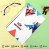 Caderno de Educação e Treinamento Impressão de logo Caderno de Estudante Superfície Macia Caderno Espiral de Cópia Livro de Exercícios Linha de Trem