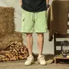 Pantalones cortos deportivos multibolsillos de verano para hombre, holgados, rectos, cómodos y casuales.