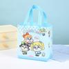 Bolsa de Compras de Dibujos Animados Linda Transfronteriza No Tejida Bolsa de Empaque para Llevar Bolsa Tote de Regalo para el 61 Cumpleaños para Niños y Estudiantes